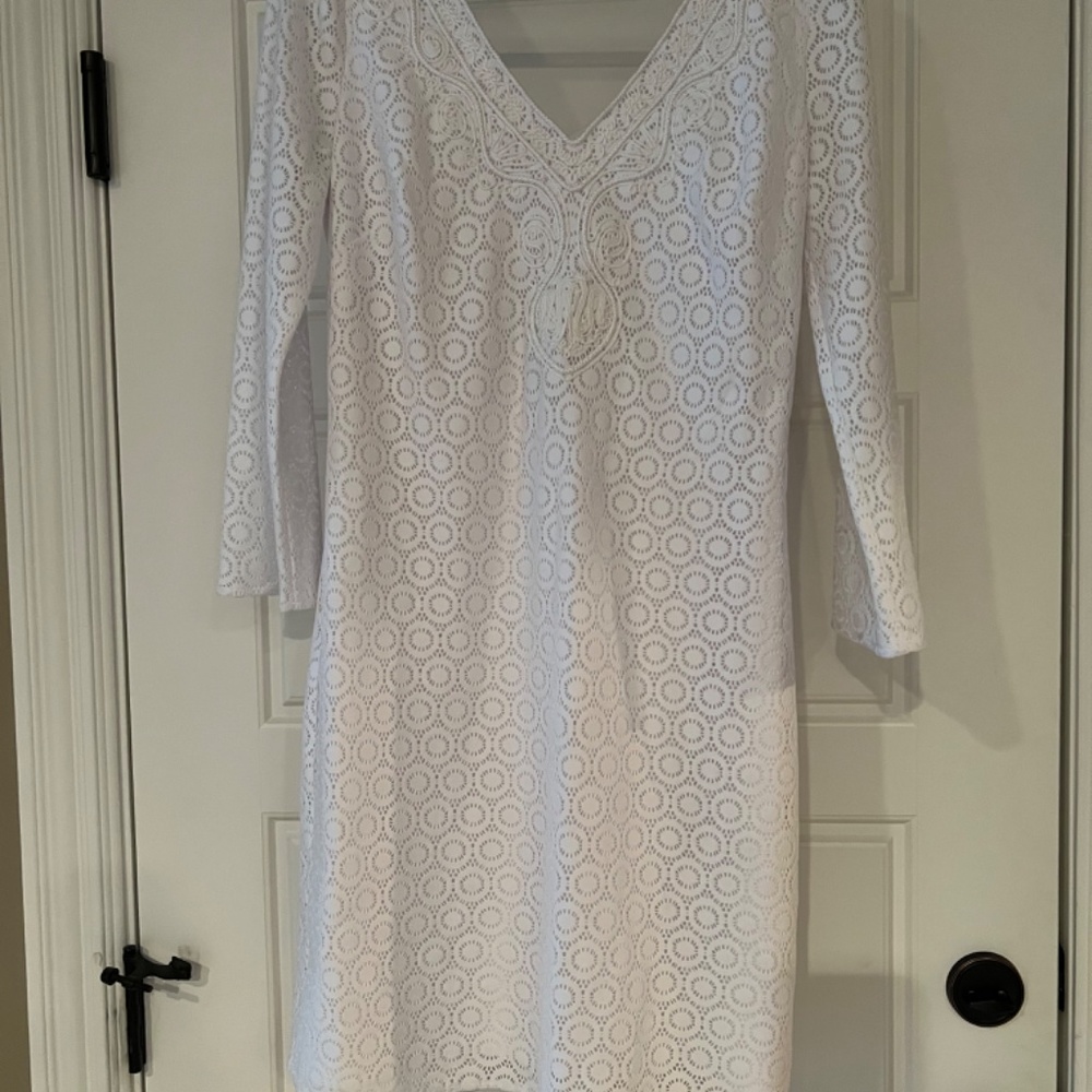 Lilly Pulitzer Alden Tunic Dress - White - Picture 5 of 6